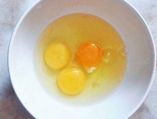 Telur mentah