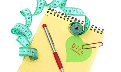 Menu Contoh Diet Kegemaran